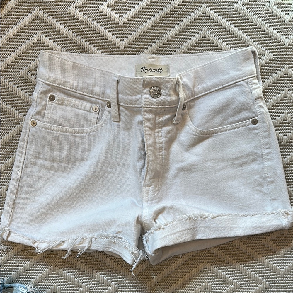 Madewell High Rise Denim Shorts